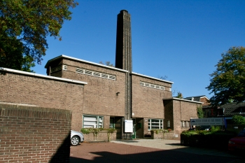 Badhuis, Bosdrift Hilversum. Foto Peter Veenendaal